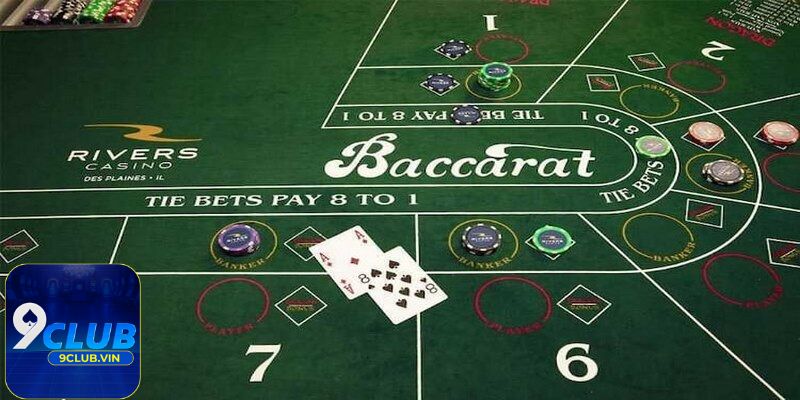 Hướng dẫn cách chơi Baccarat 9Club