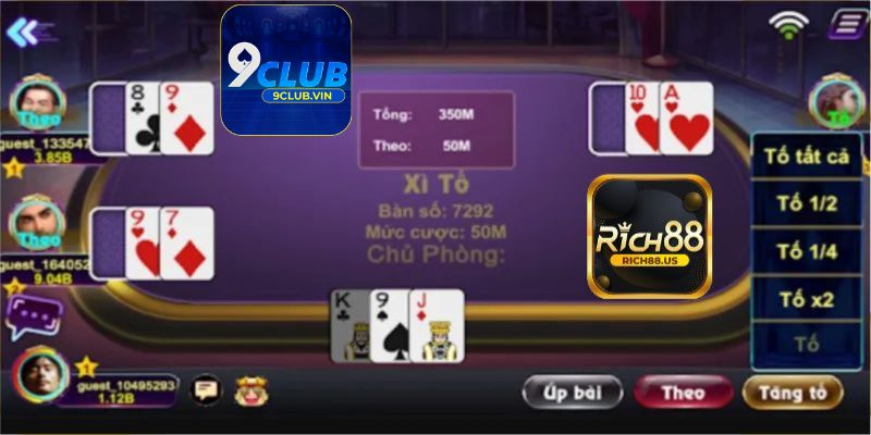 Hướng dẫn chơi xì tố 9Club cho người mới bắt đầu